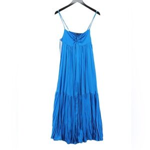 Zara blue maxi dress, great for summer